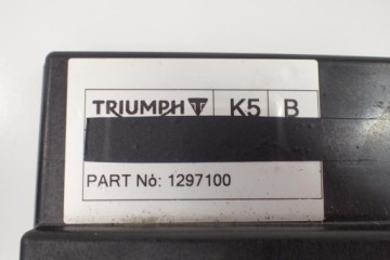 Triumph Speed ​​Triple 1050 16- Одометр, замок зажигания
