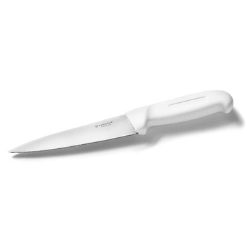 NÓŻ KUCHENNY HACCP BIAŁY 15CM FORGAST FG01835