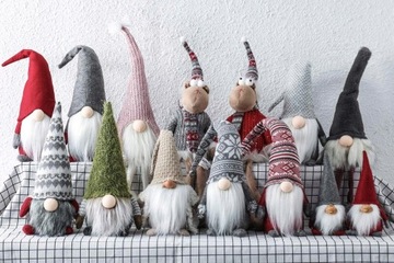 РЕГУЛИРУЕМЫЙ Гном-гном ПОДАРОК ​​GNOME SANTA XXL