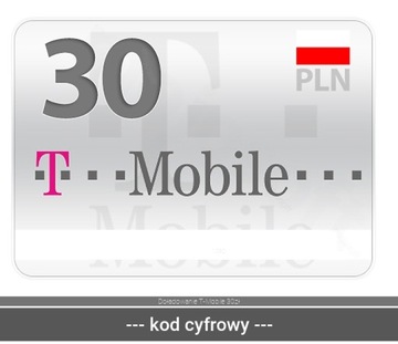 Doładowanie T-Mobile 30zł
