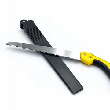 ПИЛА ПО ДЕРЕВУ САДОВАЯ ПИЛА ДЛЯ РЕЗКИ ДЕРЕВА ОСТРАЯ + КРЫШКА