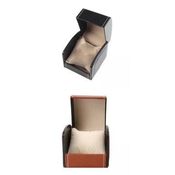 2 . PU Leather Watch Case Display Holder