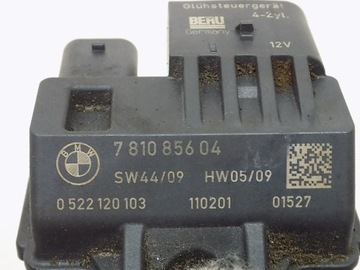 BMW 2.0 D N47 RELÉ SVÍČEK ŽHAVÍCÍCH 7810856