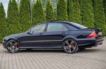Mercedes Klasa S W220 Sedan 5.0 V8 (500) 306KM 2002 MB w220 S 500 v8 306PS 55AMG Long 120TKM Full Opcja Jak Nowa Gwarancja!, zdjęcie 27