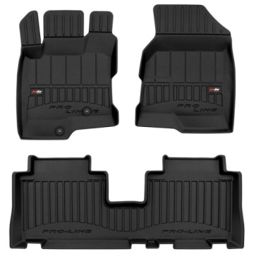 Gumové Koberce Chevrolet Captiva 2006-2018 Korytka 3D