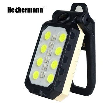 ЛАМПА ДЛЯ МАСТЕРСКОЙ, СВЕТОДИОДНЫЙ ФАКЕЛ, КРЮК, МАГНИТ, USB-КАБЕЛЬ