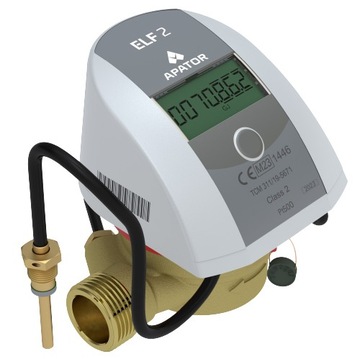 CIEPŁOMIERZ ELF2 ELF 2 APATOR DN15 2023r POWRÓT OD RĘKI Bateria 12 lat