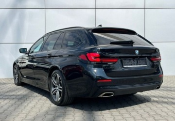 BMW Seria 5 G30-G31 Touring Facelifting 2.0 520d 190KM 2022 BMW Seria 5 Skora Automat Hak Virtual Grzane fotele Led Navi Kamera, zdjęcie 8