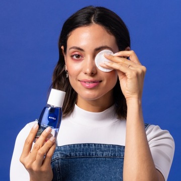 NIVEA Двухфазное средство для снятия макияжа с глаз 125 мл Успокаивающий мицеллярный флюид 400 мл