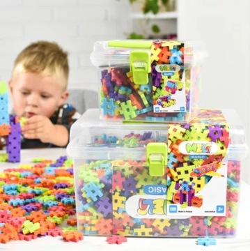 СТРОИТЕЛЬНЫЕ БЛОКИ Вафли MELI Basic Travel Box 250 шт. в коробке