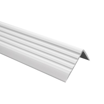 Profil schodowy antypoślizgowy samoprzylepny 40x25mm, 200cm jasnoszary