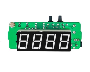 Электронные часы 4-BIT RED + DIY корпус