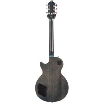 Epiphone Les Paul Custom фигурный прозрачный синий - электрогитара