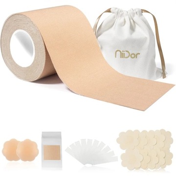 Niidor Women Breast Nipple Covers Push Up Bra Body Invisible Boob Tape