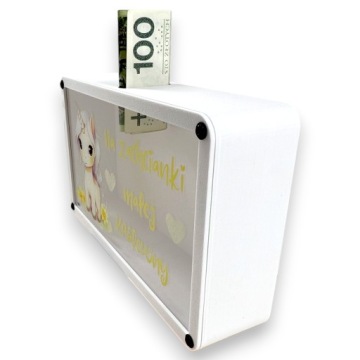 Копилка с графикой, большая для прихотей маленькой принцессы, подарочный дизайн