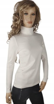 13 ЦВЕТОВ Женская классическая водолазка Блузка POLISH LATIN Basic S-XXL-44-50