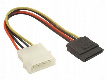 GEMBIRD Adapter zasilania dysków MOLEX SATA 15cm