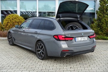 BMW Seria 5 G30-G31 Touring Facelifting 3.0 530d 286KM 2021 BMW Seria 5 Kamera, Tempomat, 1rej.2022r, LED, Live Cockpit, FV23 3.0 286KM, zdjęcie 5
