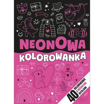 Neonowa kolorowanka - Różowy - Trefl 4+