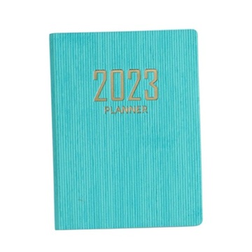 Notatnik A7 Planner 2023 Notatnik z terminarzem 60 arkuszy 120 stron Cel zielony