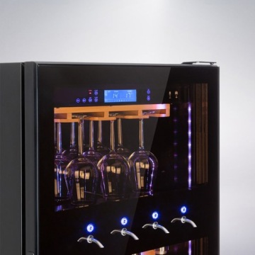 Холодильник для вина Klarstein 320л, диспенсеры 84b