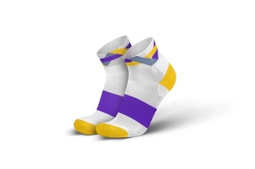 Incylence Skarpety Rowerowe Biegowe Ultralight Twists Short purple 43-46
