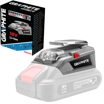 ADAPTER USB - LATARKA LED Energy+ GRAPHITE 58G025
