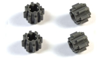 Zębatka 8 zębów LEGO Technic 4szt. C.SZARA 10928