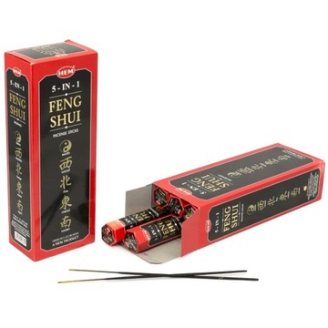 Indyjskie Kadzidełka Aromat Feng Shui Aroma 20 Sztuk HEM