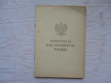 KONSTYTUCJA RZECZYPOSPOLITEJ POLSKIEJ