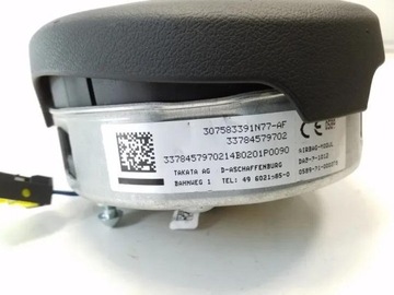 307583391N77AF AIRBAG ŘIDIČE 118 D 100 2012 BMW 1 (F21)