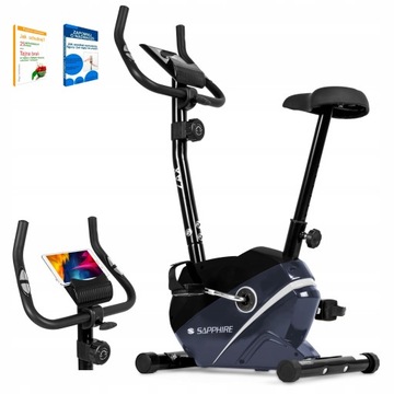 ROWER stacjonarny magnetyczny ZAX rowerek TRENINGOWY do ćwiczeń SAPPHIRE