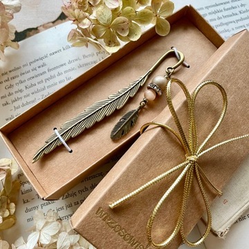 BOHO BOOK BOOK MARK из ручек, красивый подарок тому, кто читает.