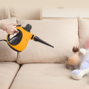 ПАРОМОЕЧНАЯ МАШИНА Для мытья окон Пароварка 1100 Вт, 3,5 бар, 10 насадок для швабр