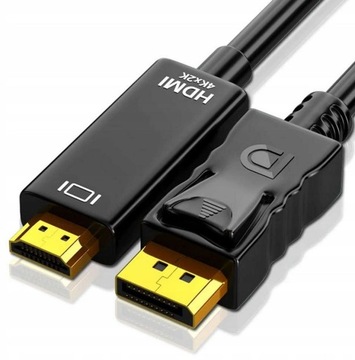 Кабель DisplayPort — HDMI DP, адаптер 4K x 2K, 1,8 м