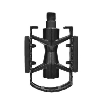 ВЕЛОСИПЕДНЫЕ ПЕДАЛИ ПЛАТФОРМА, АЛЮМИНИЕВЫЕ MTB, ЧЕРНЫЕ