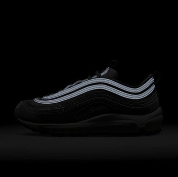 Buty Damskie NIKE AIR MAX 97 W sportowe DX0137001 czarne wygodne odblaskowe