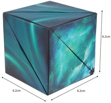 3D ПРОСТРАНСТВЕННЫЙ МАГНИТНЫЙ КУБ АНТИСТРЕСС МАГНИТНЫЙ КУБ