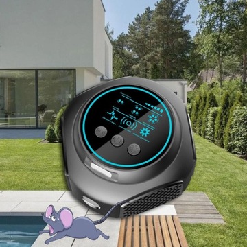 Ультразвуковой отпугиватель грызунов для крыс, отпугиватель мышей для использования в помещении USB-убийца грызунов, черный