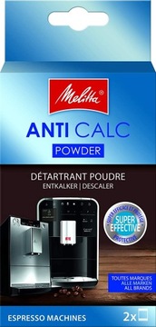 Melitta Anti calc powder Odkamieniacz w proszku do ekspresów 2x40 g