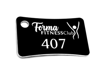 БРЕЛКИ для отеля ДВУХСТОРОННИЕ НОМЕРА 10 ШТ.