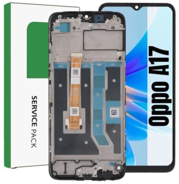 Displej Pro Oppo A17 Originální LCD Obrazovka Rámeček