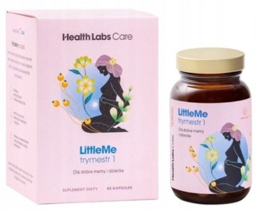 HEALTH LABS Little Me trymestr 1 CIĄŻA 60 kapsułek