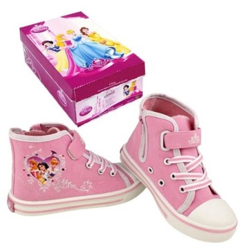 Księżniczki trampki tenisówki 23 PRINCESS DISNEY