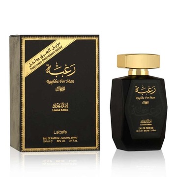 Zestaw Lattafa Raghba Męska Woda Perfumowana 100ml + dsp 50ml