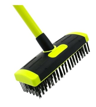 SZCZOTKA DO KOSTKI BRUKOWEJ TRZONEK TEKESKOP + MIOTŁA