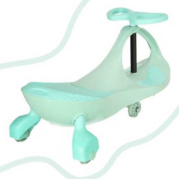 GRAVITY RIDER, СВЕТЯЩИЕСЯ СВЕТОДИОДНЫЕ РЕЗИНОВЫЕ КОЛЕСА, МЯТНЫЙ АВТОМОБИЛЬ