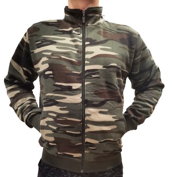 BLUZA MĘSKA MORO na suwak OCIEPLANA XXL