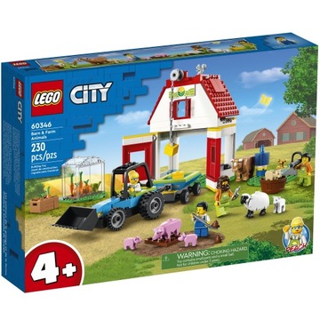 LEGO City Stodoła i zwierzęta gospodarskie 60346