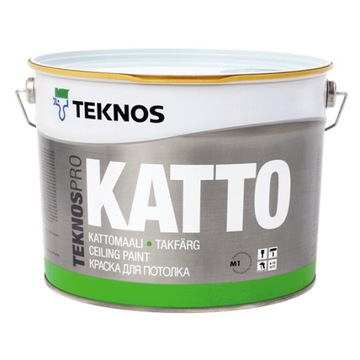 Biała farba do sufitów TEKNOS PRO KATTO 2,7 L